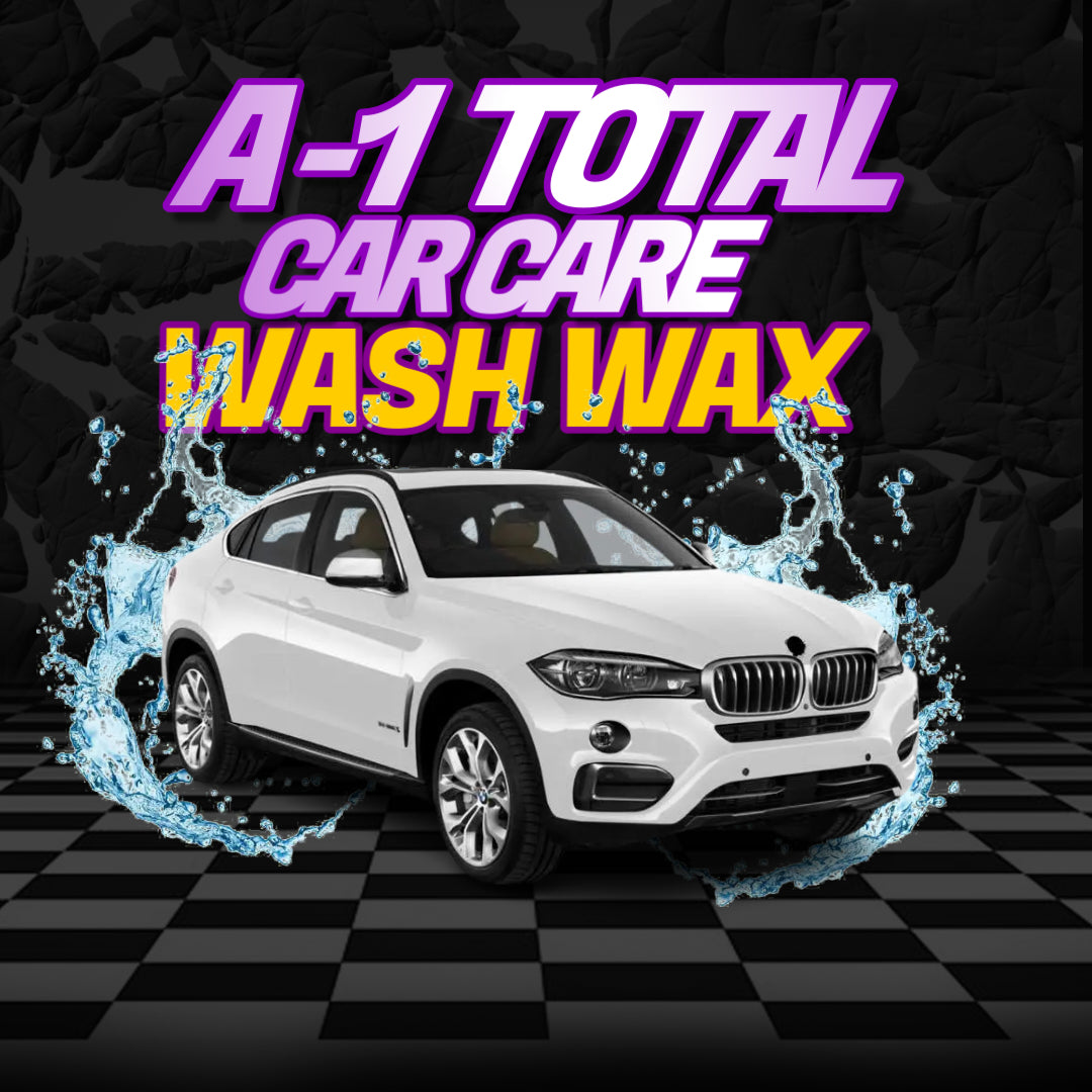 A-1 TOTAL CAR CARE WASH WAX 32 OZ