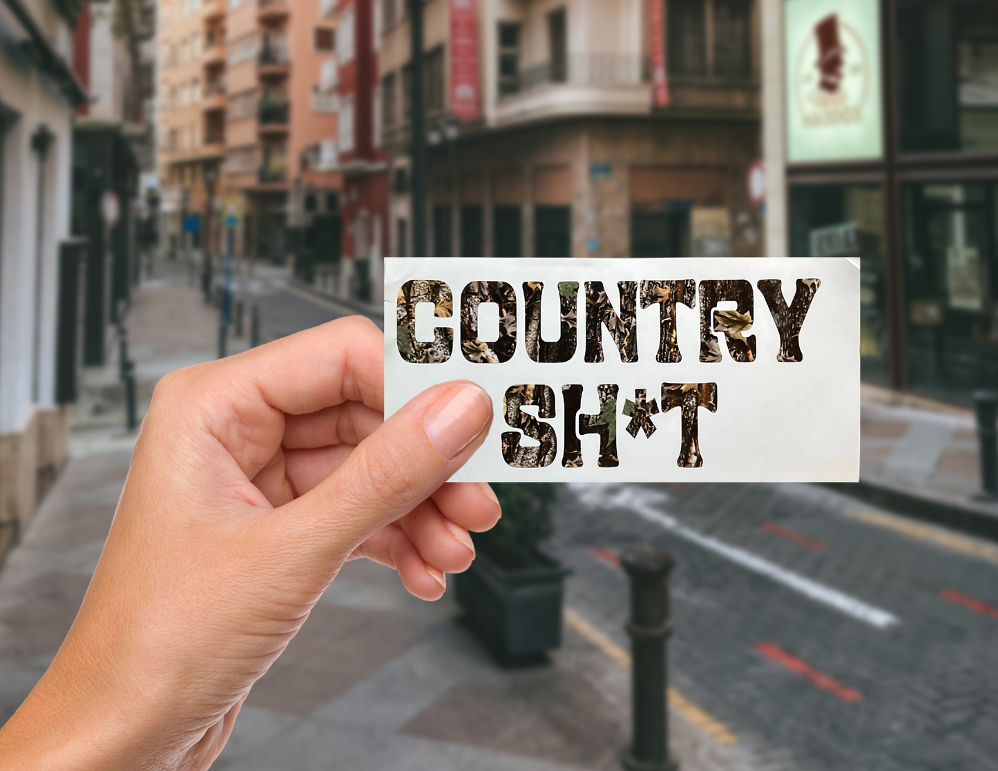 COUNTRY SH*T DECAL